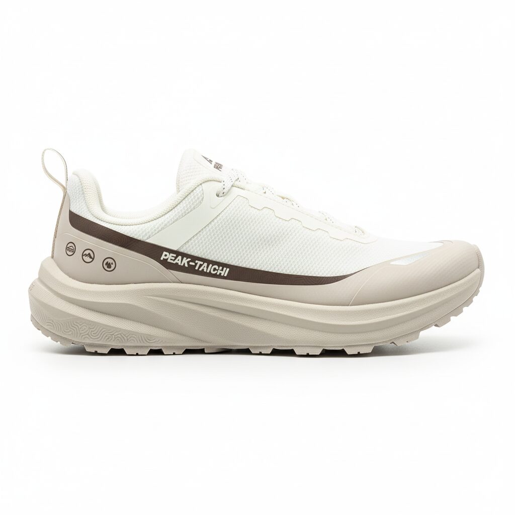 EXT53818J-Z473-1 Peak Taichi Sports Shoes White/Khaki - الصورة 1