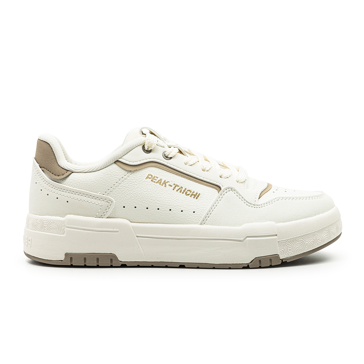 EXT53448B-Z473 Peak Taichi Casual Shoes White/Khaki – Image 1