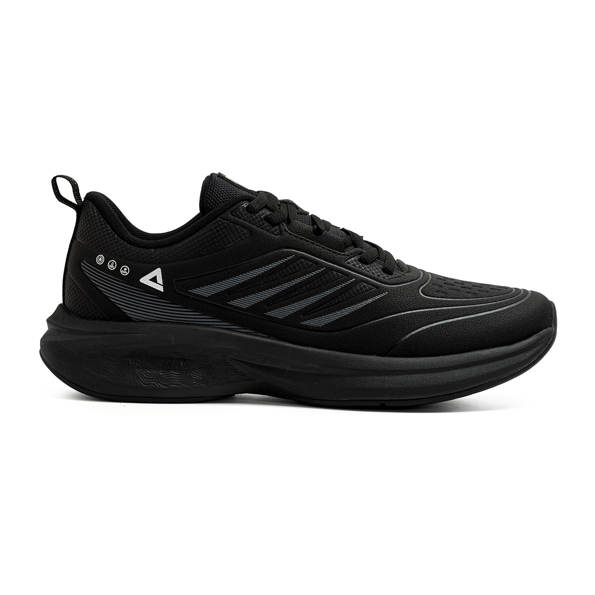 EXT54477H-209D-1 Peak Taichi Training Running Shoes-Black/Magnetic Grey Black/Magnetic Grey – Image 1
