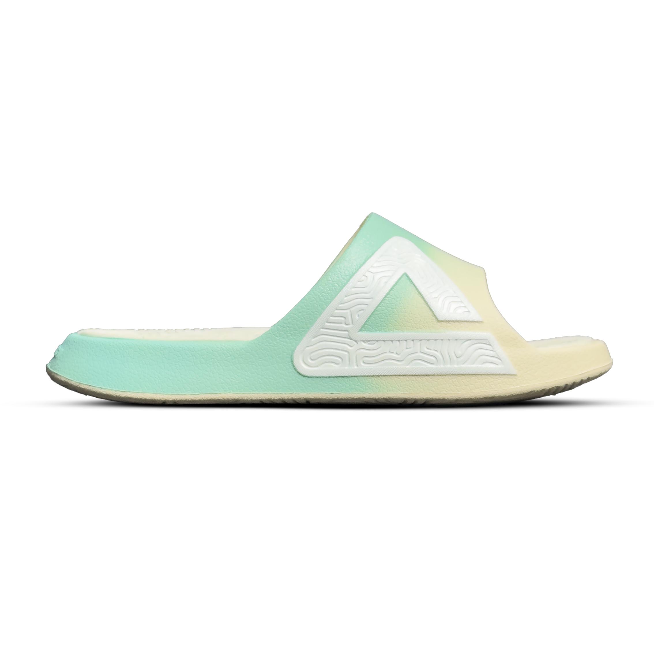 DL420248-2KL5-1 Peak Taichi Slippers Desert Powder/Light Acid Green – Image 1