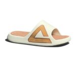 ⁦Peak Taichi Slippers  Canvas White/Toffee Brown⁩ - الصورة ⁦2⁩