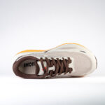 ⁦Peak Taichi Sports Shoes Off White/Brown⁩ - الصورة ⁦5⁩