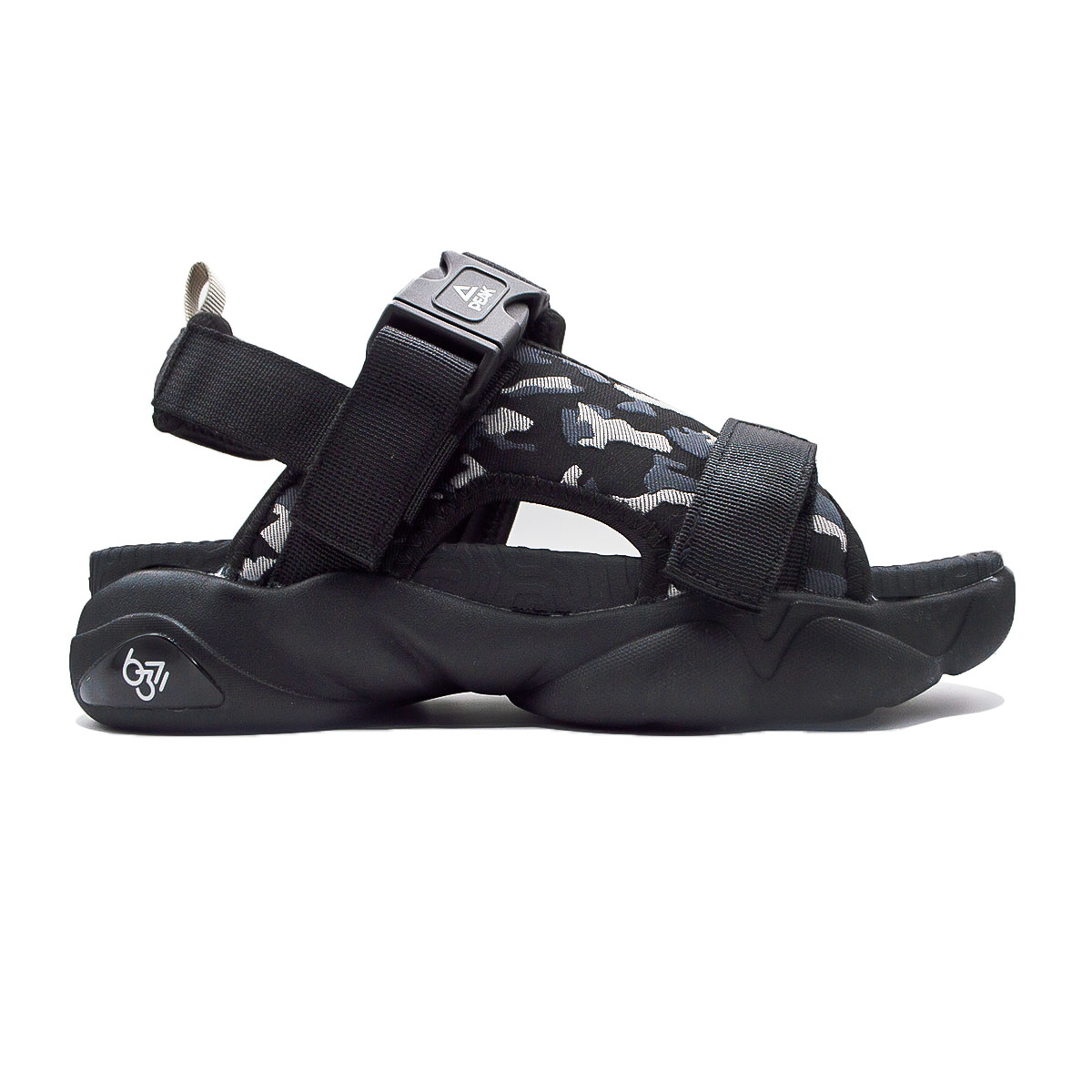 ET42391L-Y291-1 Peak Tiachi Sandals Black – Image 1