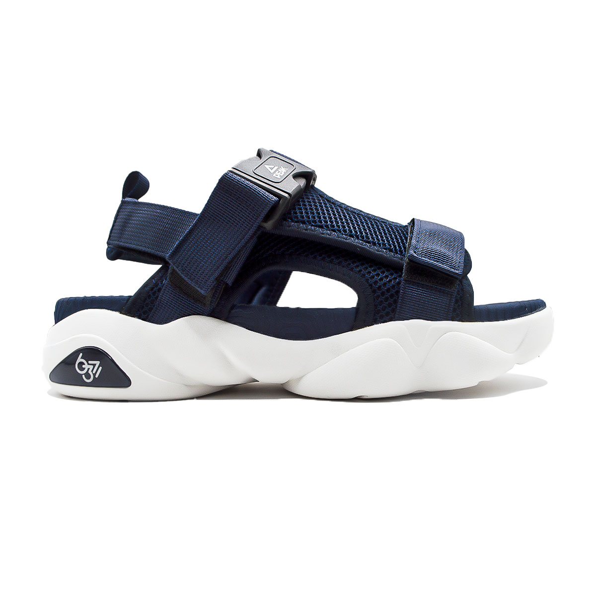 ET42391L-Y360-1 Peak Tiachi Sandals Navy/Milky White – Image 1