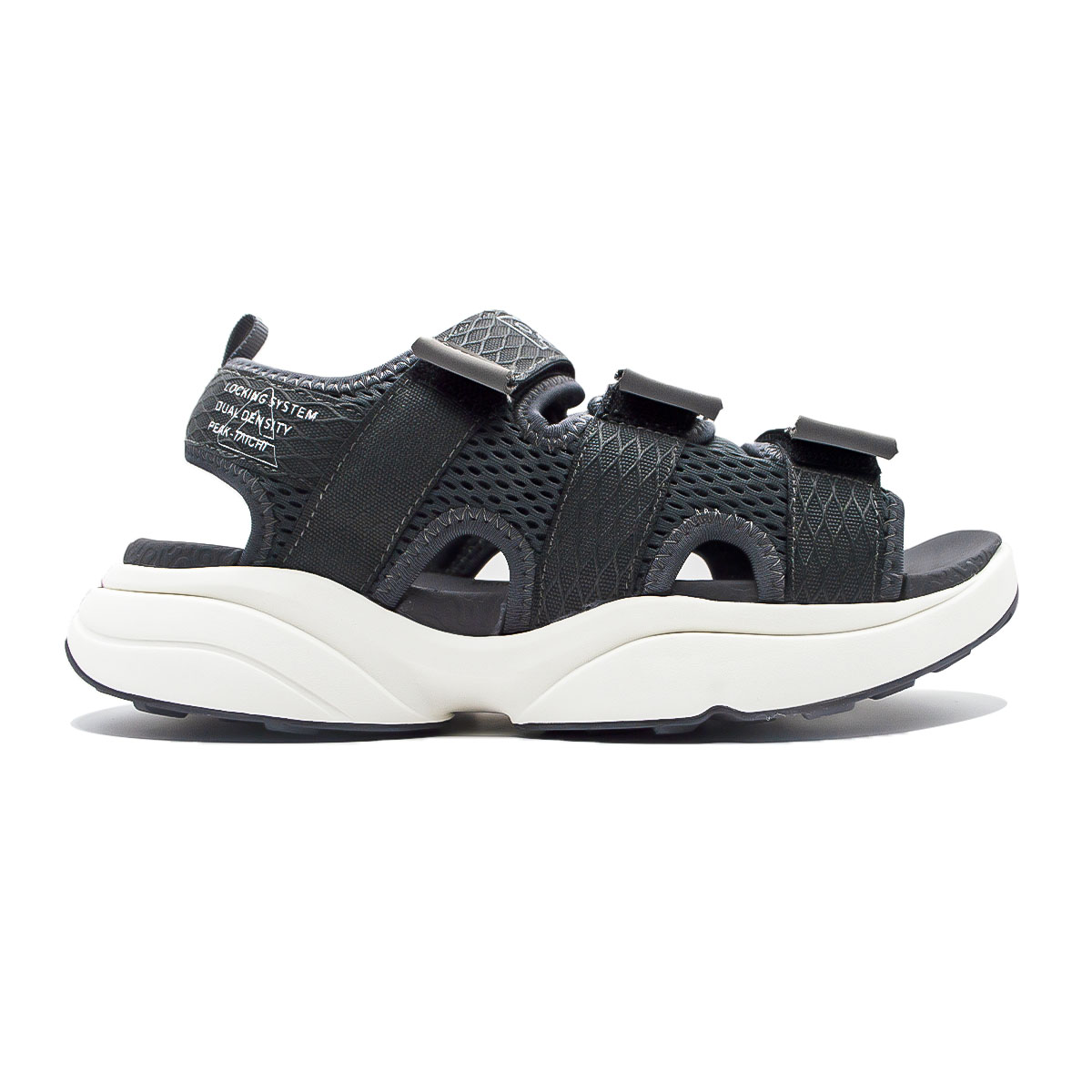 ET59091L-9DK6-1 Peak Taichi Sandals Magnetic Grey/Milky Whit – Image 1