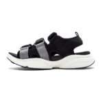 Peak Taichi Sandals Black/Grey/Milky White – Image 2