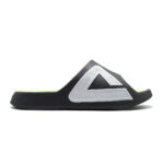 Peak Tiachi Taichi Slippers Dark Gray/Fluorescent Green