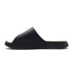 Peak Taichi Taichi Slippers Dark Gray/Fluorescent Green – Image 2