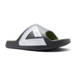 Peak Taichi Taichi Slippers Dark Gray/Fluorescent Green – Image 3