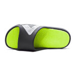 Peak Taichi Taichi Slippers Dark Gray/Fluorescent Green – Image 4