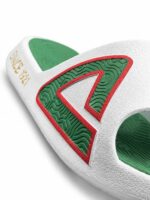 Peak TAICHI MCA SLIPPERS_WHITE/GREEN – Image 2