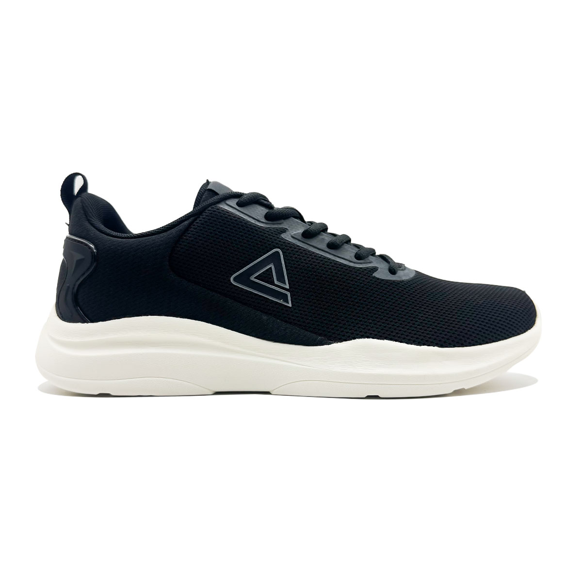 E243511J-D372-1 Peak Walking Shoes Black/Canvas White – Image 1