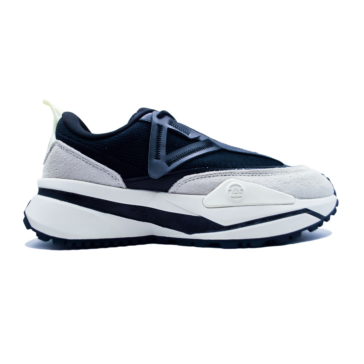 ET41427E-2011-1 Peak Taichi Retro Casual Shoes BLACK/OFF WHITE – Image 1