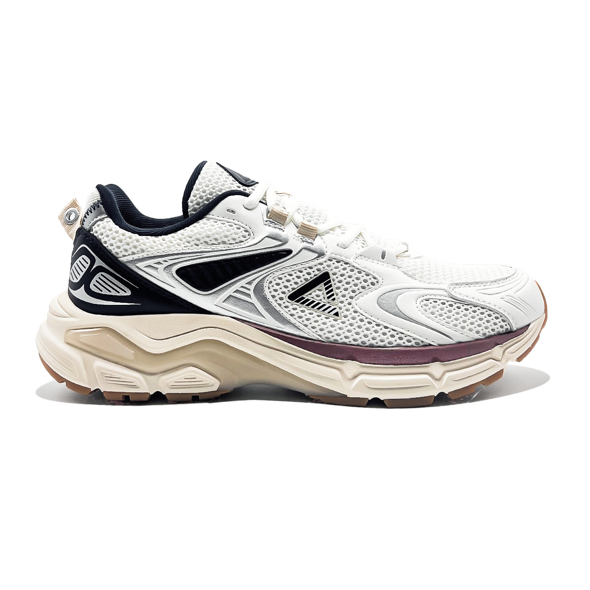 DH610017-Z557-1 Peak Taichi Volkswagen Running Shoes White/Navy – Image 1