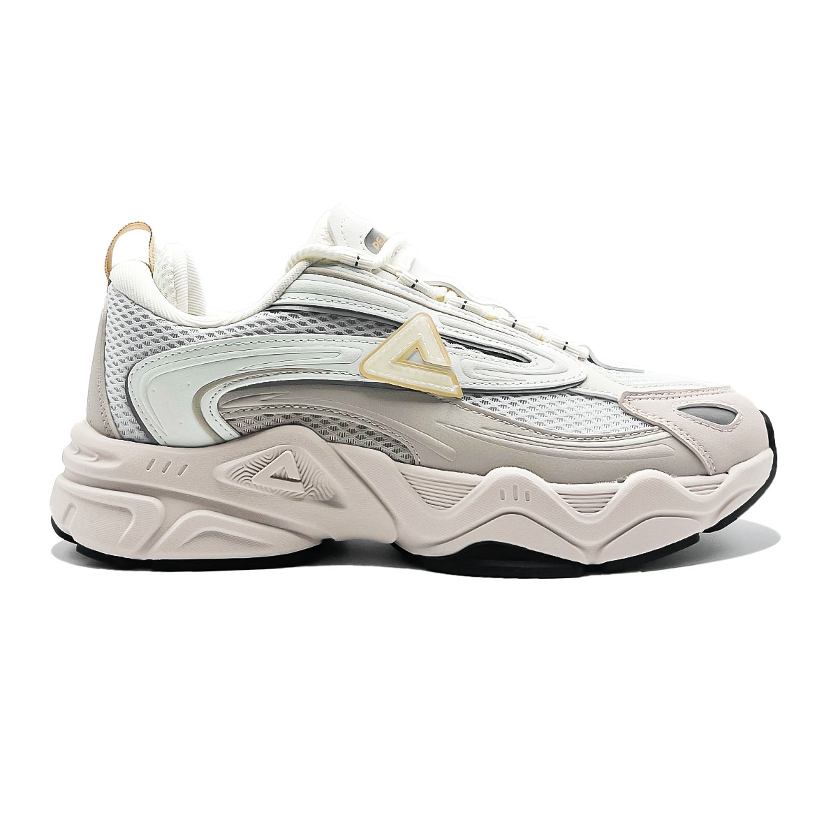 EXT261198E-Z473-1 Peak Taichi Fashion Casual Shoes White/Khaki – Image 1