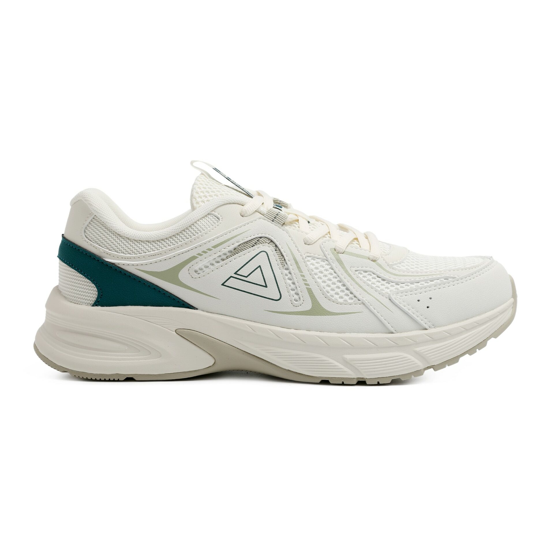EXT261531H-Z548-1_5533925 Peak Taichi Casual Shoes Canvas White/Dk.Green – Image 1