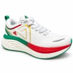 Peak Turbo MCA Running Shoes White Green Red Kids – Image 2