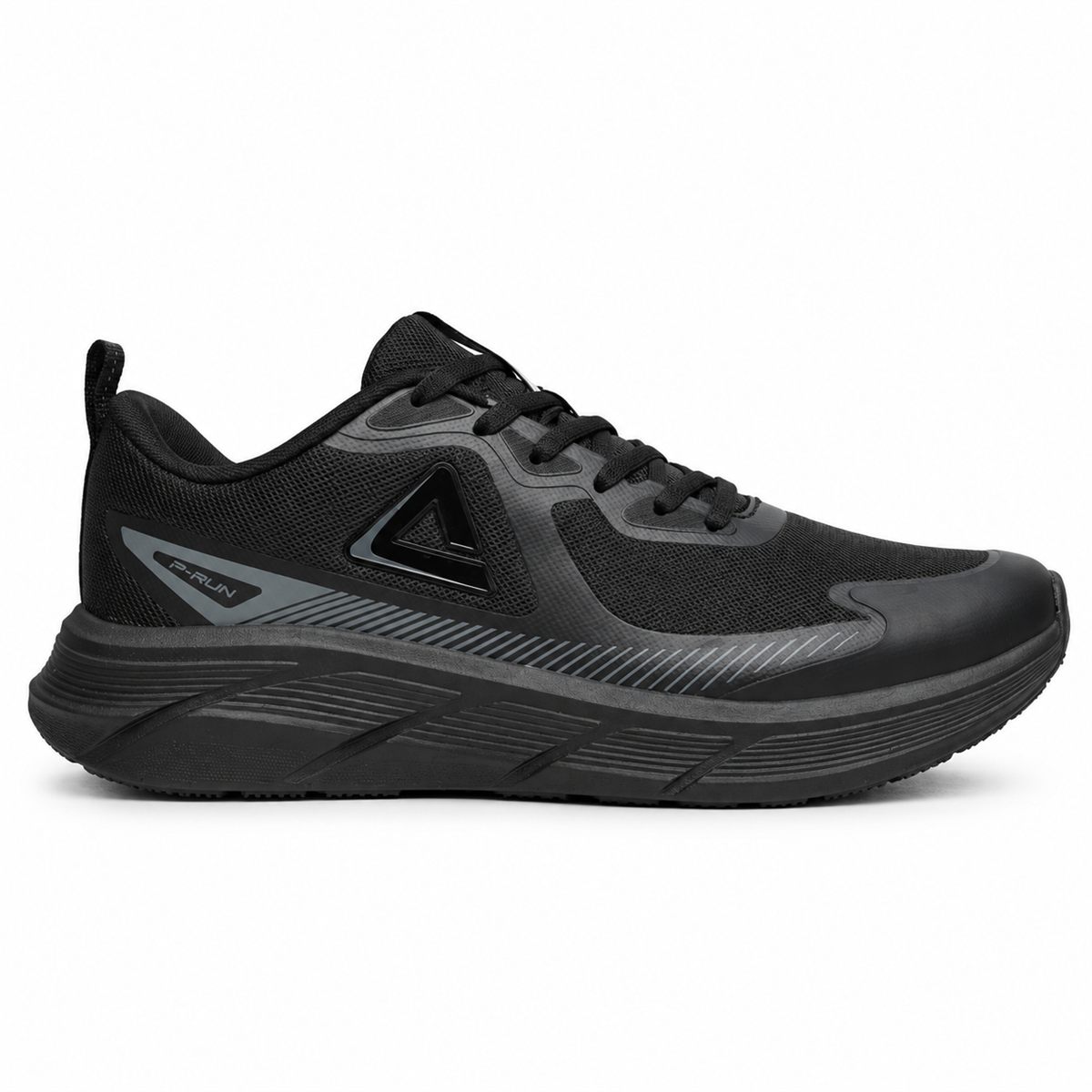 EXT261317H-Y291-1 Peak Taichi Running Shoes All Black - الصورة 1